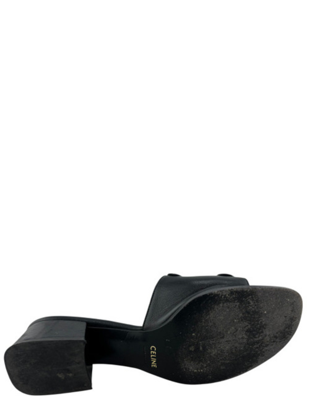 Celine Clemence Triomphe Logo Mules - Picture 5 of 5